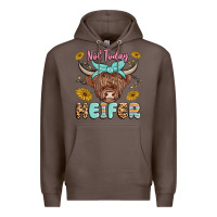Coffee heifer Premium Hoodie - MaliasSmallBusiness