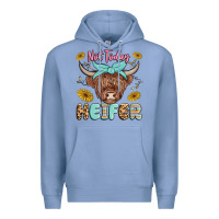 Colony Blue heifer Premium Hoodie - MaliasSmallBusiness