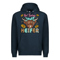 Navy heifer Premium Hoodie - MaliasSmallBusiness