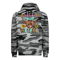 Slate Camo heifer Premium Hoodie - MaliasSmallBusiness