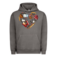 Pigment Tornado bake tools hearts Urban Hoodie - NancyCooperArtShop