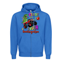 True Royal ready to crush kindergarten Zipper Hoodie - Zillion Design Studio