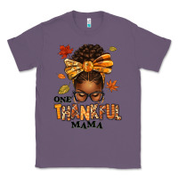 Lavender one thankful mama afro messy bun Classic Tee - texasbilliewilder