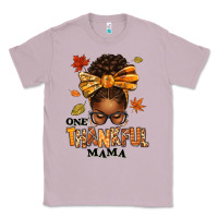 Lilac one thankful mama afro messy bun Classic Tee - texasbilliewilder