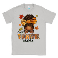 Moon Dust one thankful mama afro messy bun Classic Tee - texasbilliewilder