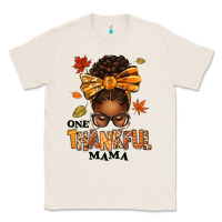 Natural one thankful mama afro messy bun Classic Tee - texasbilliewilder
