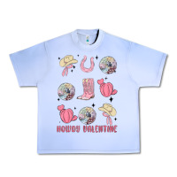 Grape Ice howdy valentine Urban Heavy Tee - MaliasSmallBusiness