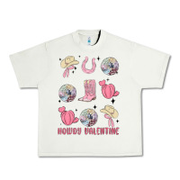 Pistachio howdy valentine Urban Heavy Tee - MaliasSmallBusiness