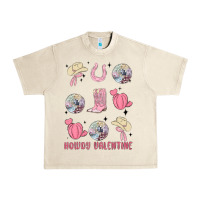 Sandshell howdy valentine Urban Heavy Tee - MaliasSmallBusiness