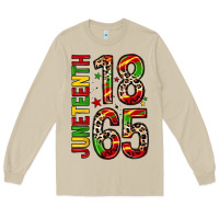 Mushroom 1865 juneteenth Long Sleeve Tee - Zillion Design Studio