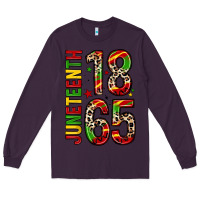 Plum 1865 juneteenth Long Sleeve Tee - Zillion Design Studio