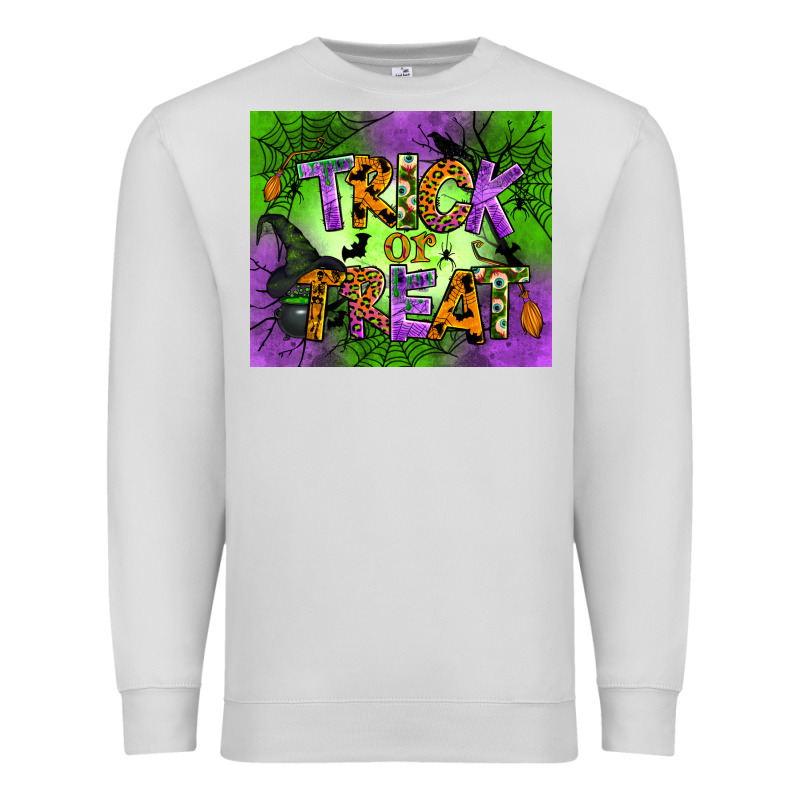 Trick Or Treat Mouse Pad Premium Sweatshirt by BundleAndBundleShop | Teevron