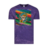 Cloud Purple western baby goat Vintage Tee - BarkalooDesign