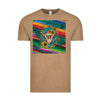 Vintage Coffee western baby goat Vintage Tee - BarkalooDesign