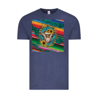 Vintage Denim western baby goat Vintage Tee - BarkalooDesign