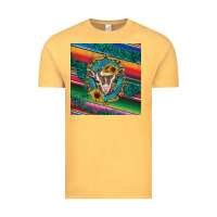 Vintage Mustard western baby goat Vintage Tee - BarkalooDesign