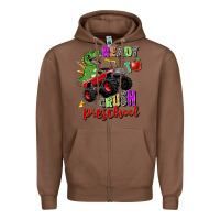 Chestnut ready to crush preschool Zipper Hoodie - Zillion Design Studio