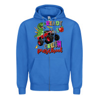 True Royal ready to crush preschool Zipper Hoodie - Zillion Design Studio