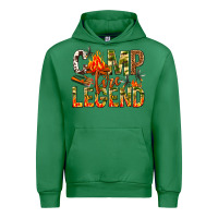 Emerald camp fire legend Urban Hoodie - NancyCooperArtShop