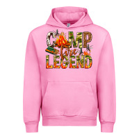 Fuchsia Pink camp fire legend Urban Hoodie - NancyCooperArtShop