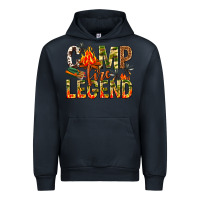 Navy camp fire legend Urban Hoodie - NancyCooperArtShop