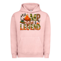 Pigment Salmon camp fire legend Urban Hoodie - NancyCooperArtShop