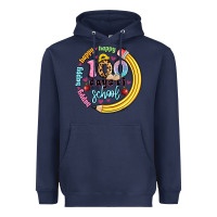 Navy happy 100 days of school Heavyweight Hoodie - Artiststas