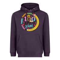 Plum happy 100 days of school Heavyweight Hoodie - Artiststas