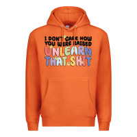 Carrot i dont care how you were raised unlearn that shit Premium Hoodie - MaliasSmallBusiness