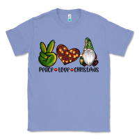 Colony Blue peace love gnomes christmas Classic Tee - RanaPortraitStore