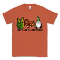 Peace Love Gnomes Christmas Classic Tee | Teevron
