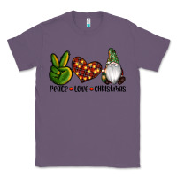 Lavender peace love gnomes christmas Classic Tee - RanaPortraitStore