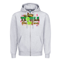 Heather Grey tequila por favor Zipper Hoodie - CTS Tumbler Store