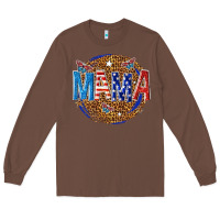 Chestnut 4th of july mama Long Sleeve Tee - texasbilliewilder