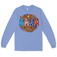 Colony Blue 4th of july mama Long Sleeve Tee - texasbilliewilder