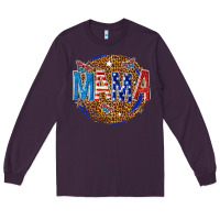Plum 4th of july mama Long Sleeve Tee - texasbilliewilder
