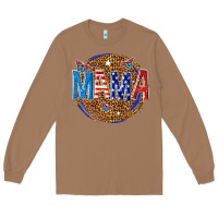 Toasted Coconut 4th of july mama Long Sleeve Tee - texasbilliewilder