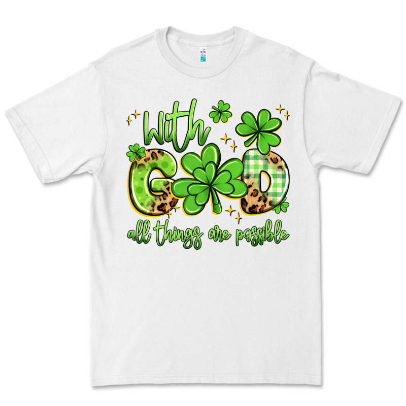 With God All Things Are Possible Premium Tee by Artiststas | Teevron