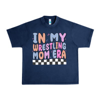 Navy in my wrestling mom era Urban Heavy Tee - MaliasSmallBusiness