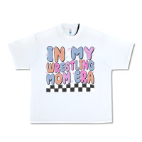 White in my wrestling mom era Urban Heavy Tee - MaliasSmallBusiness
