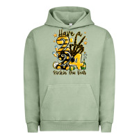 Pigment Oil Green have rockin' new year 2024 Urban Hoodie - MaliasSmallBusiness