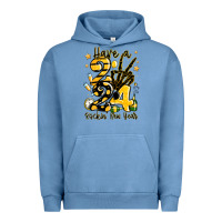Pigment Pebble Blue have rockin' new year 2024 Urban Hoodie - MaliasSmallBusiness