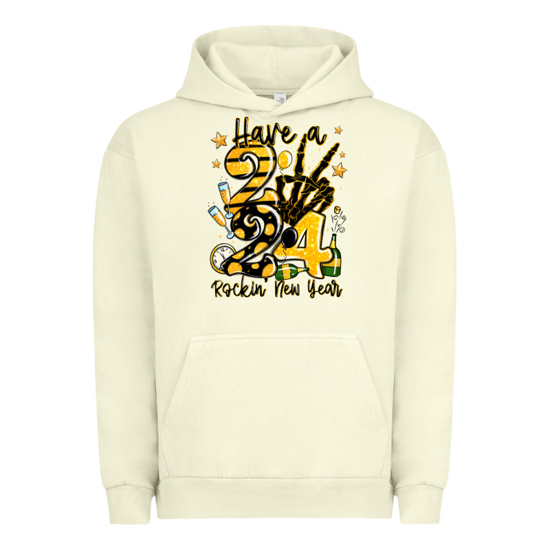 Have Rockin' New Year 2024 Urban Hoodie by MaliasSmallBusiness | Teevron