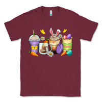 Burgundy easter day coffee cups Classic Tee - Zillion Design Studio