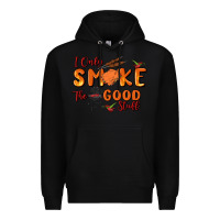 Black i only smoke the good stuff Premium Hoodie - MaliasSmallBusiness