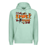 Seafoam i only smoke the good stuff Premium Hoodie - MaliasSmallBusiness