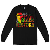 Black we are black history Long Sleeve Tee - Zillion Design Studio