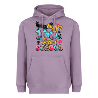 Lavender happy 100th days of school cat Heavyweight Hoodie - Artiststas
