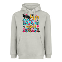 Moon Dust happy 100th days of school cat Heavyweight Hoodie - Artiststas