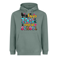 Sage happy 100th days of school cat Heavyweight Hoodie - Artiststas